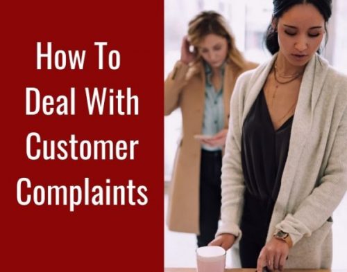 How To Deal With Customer Complaints